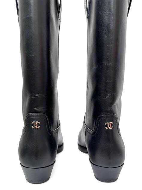 chanel cowboy boots sale